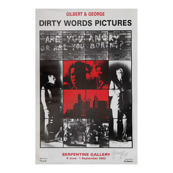 Gilbert and Dirty Words Pictures (Signed) Twentieth Century