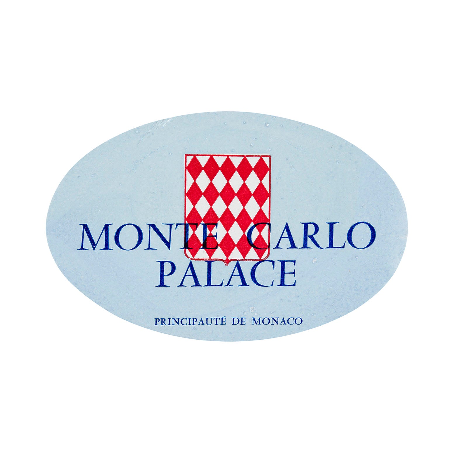 Monte Carlo Palace (luggage label)