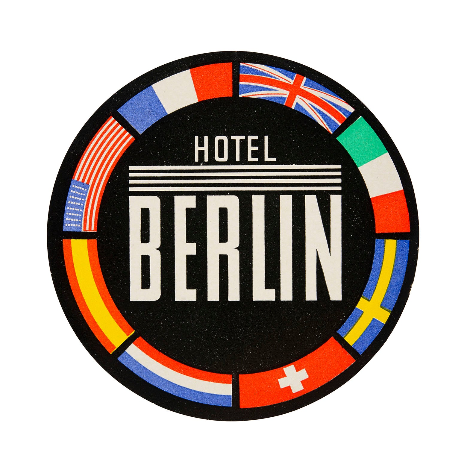 Hotel Berlin (luggage label)