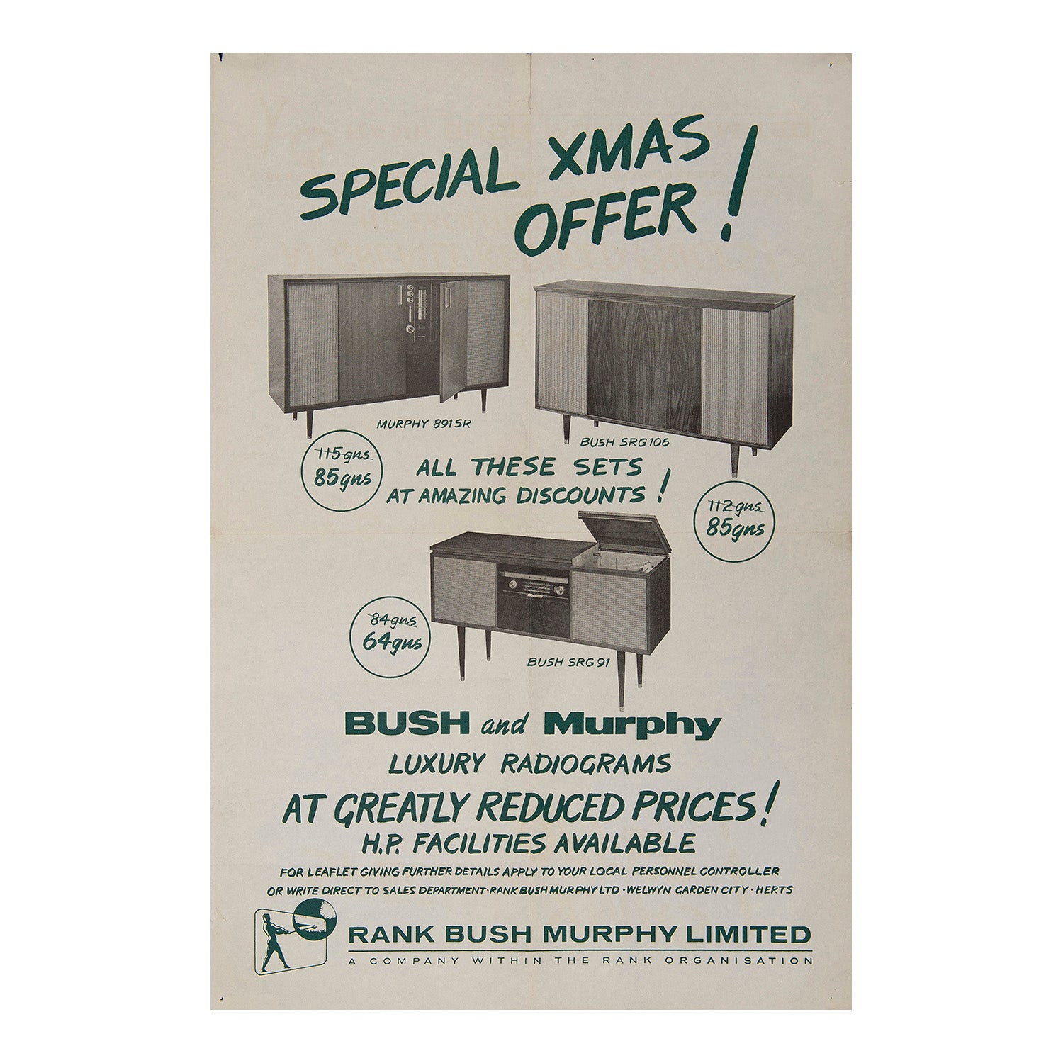 Bush and Murphy Luxury Radiograms