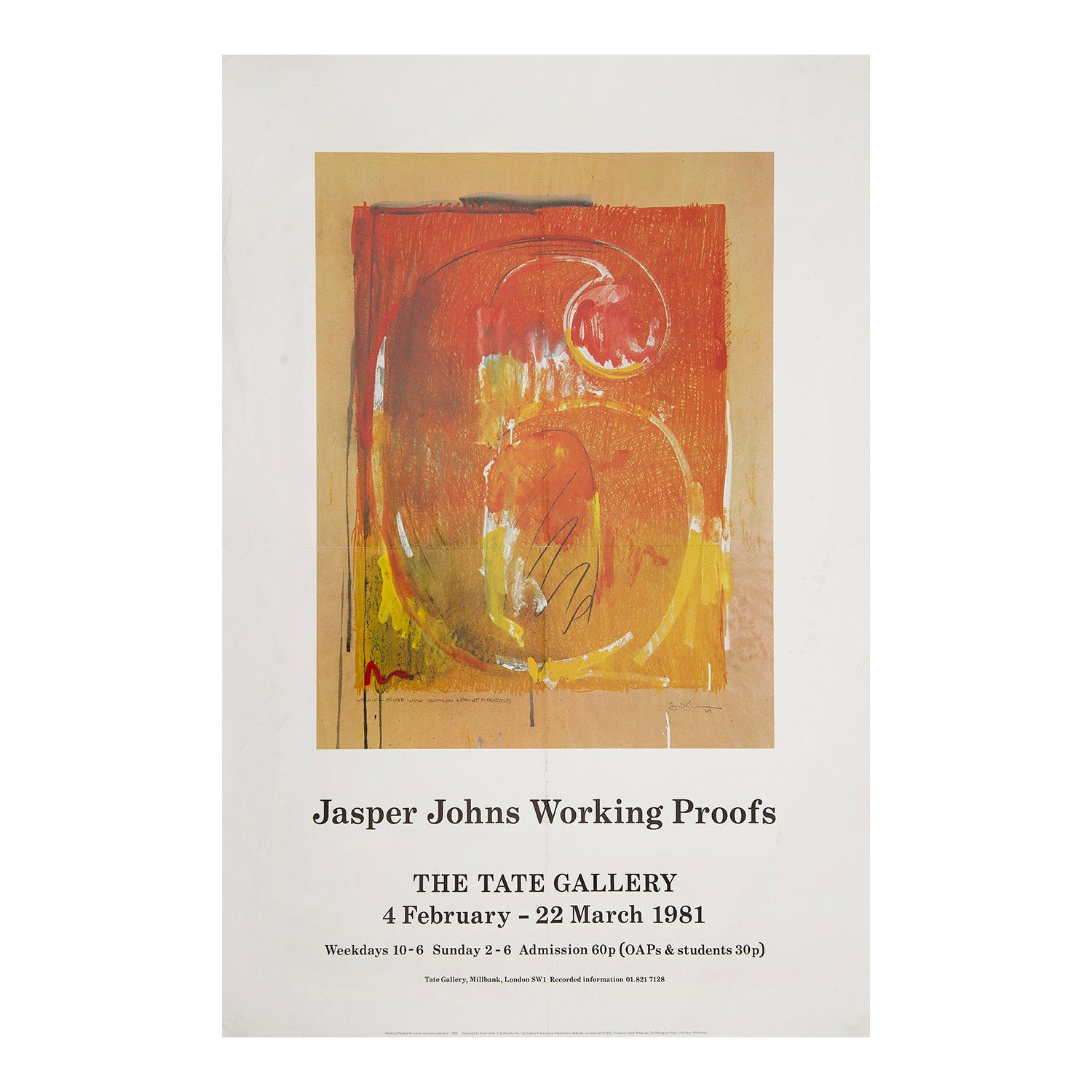 Jasper Johns Working Proofs