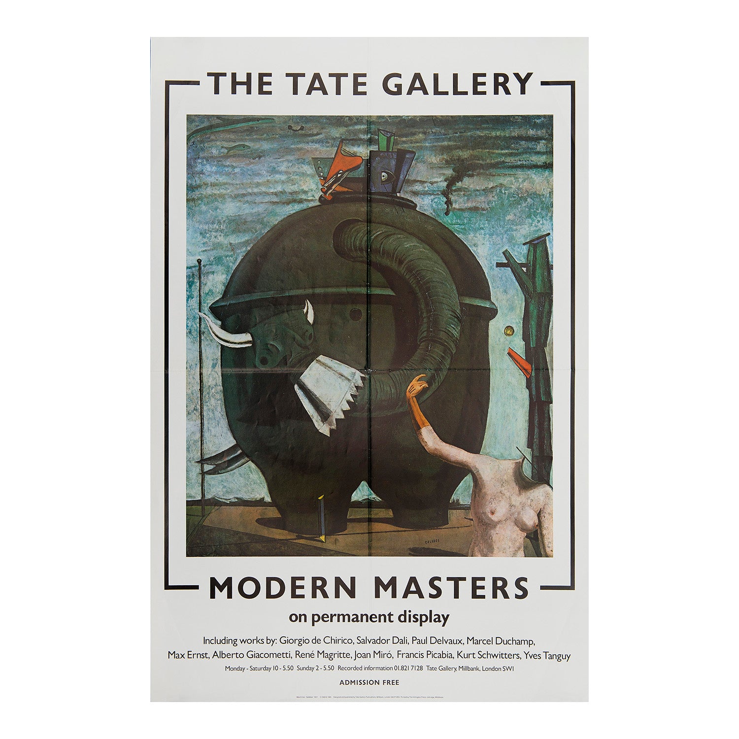 The Tate Gallery, Modern Masters