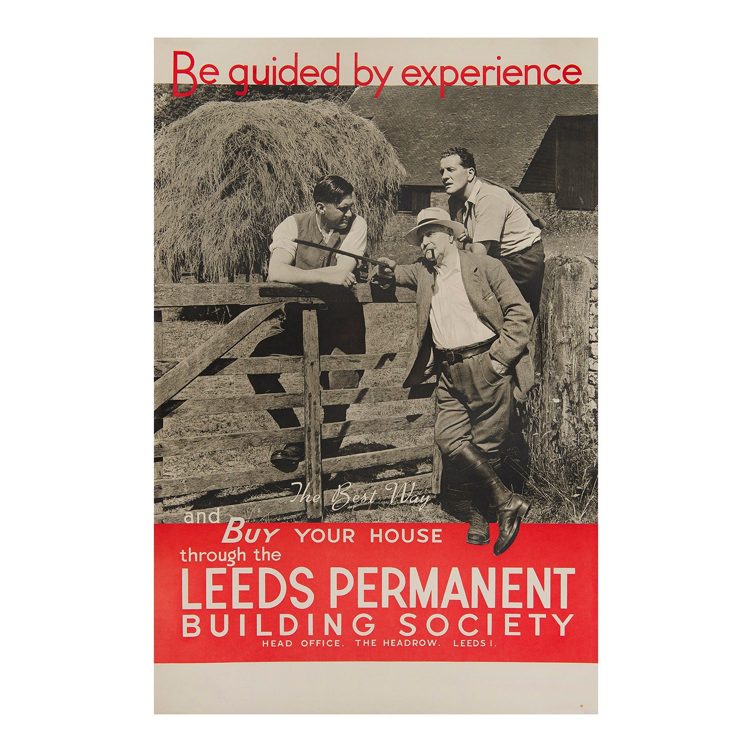 Be Guided by Experience (Leeds Permanent Building Society)