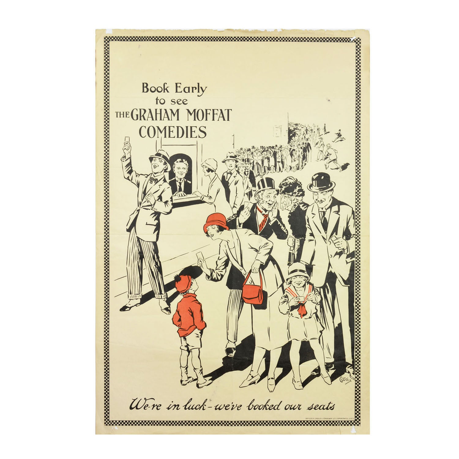 Book Early To See The Graham Moffat Comedies