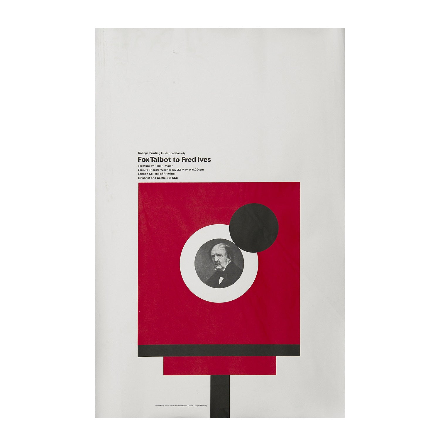 Fox Talbot to Fred Ives, a lecture by Paul R Major