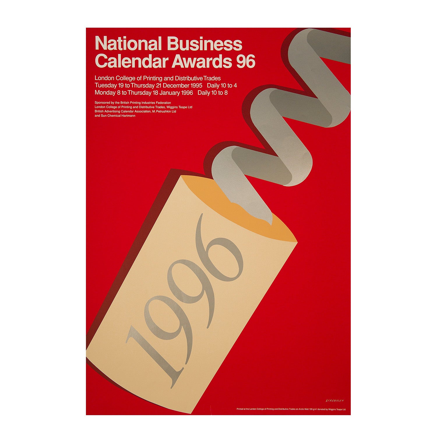 National Business Calendar Awards 96
