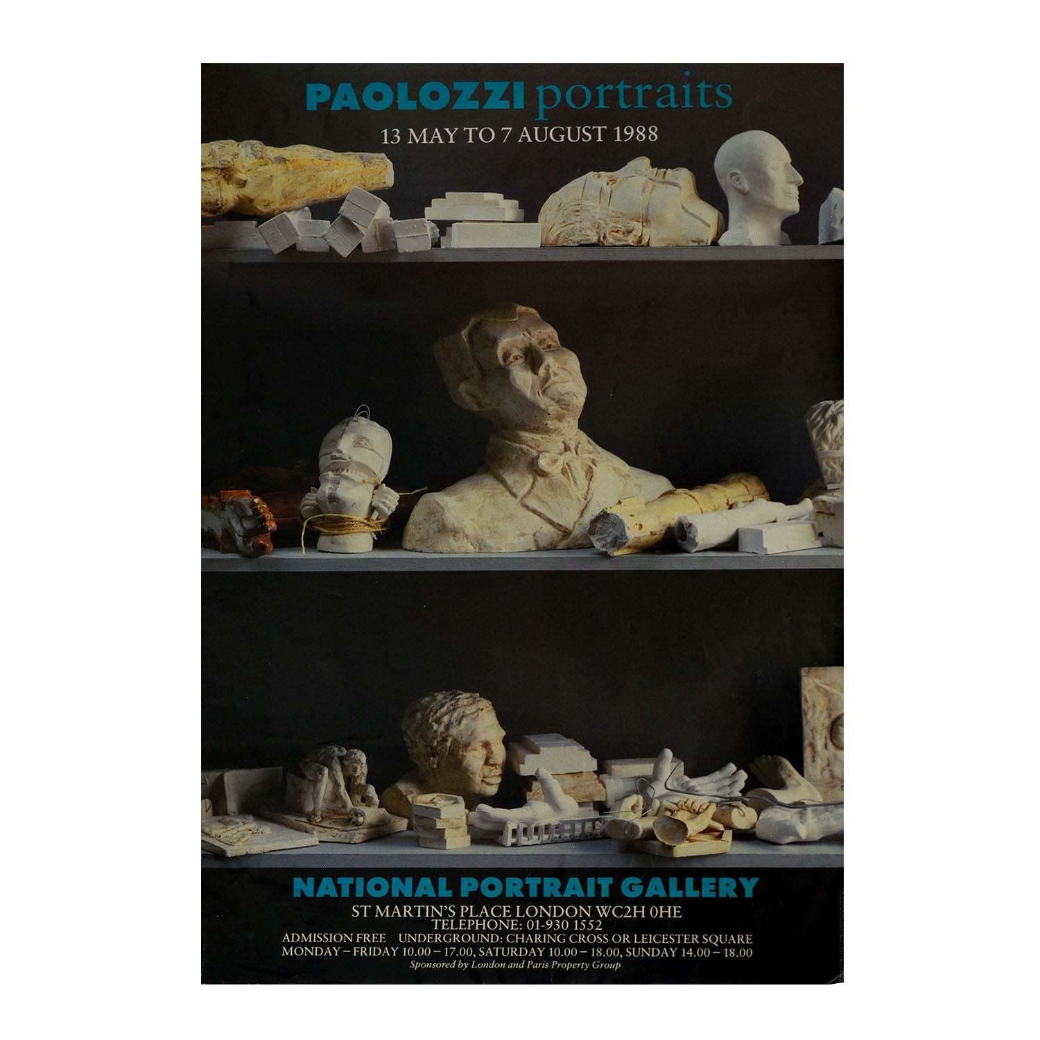 Original poster: Paolozzi: Portraits