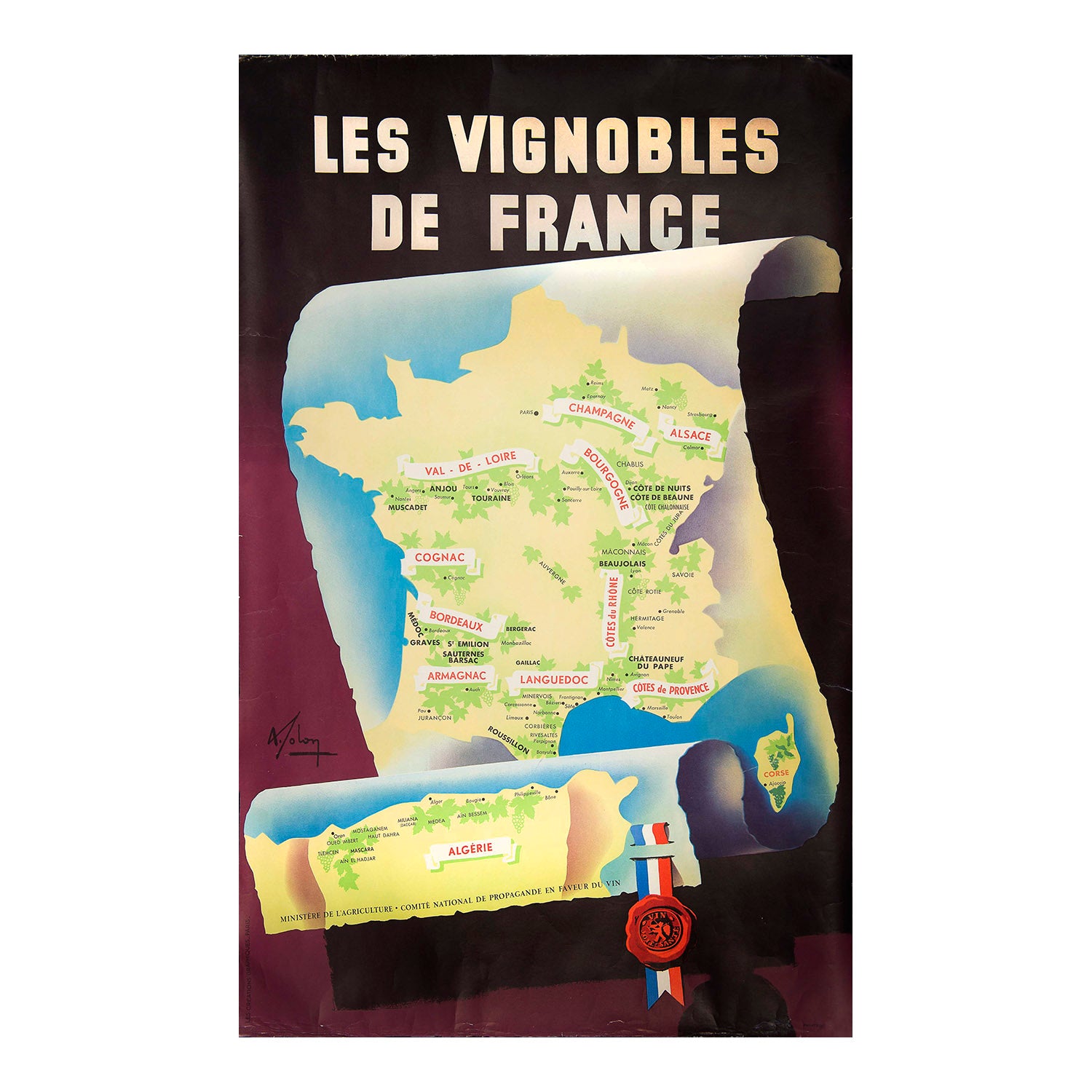 Les Vignobles de France