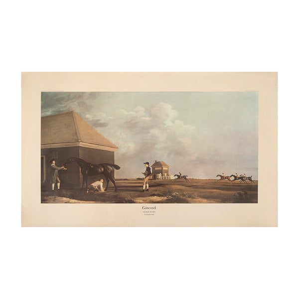 Gimcrack. Newmarket 1765 by George Stubbs, published by the Tyron Gallery Ltd and printed by the Curwen Press, 1972