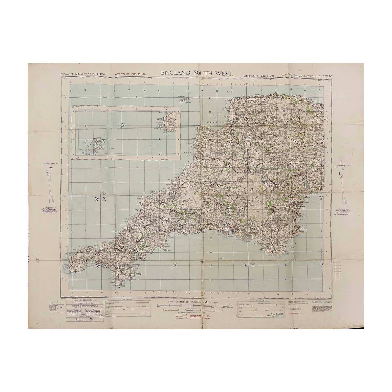 South West England Military Edition Map