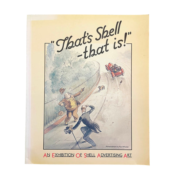 Shell advertising artwork catalogue written by Ted Sheppard and John Hoole, 1983