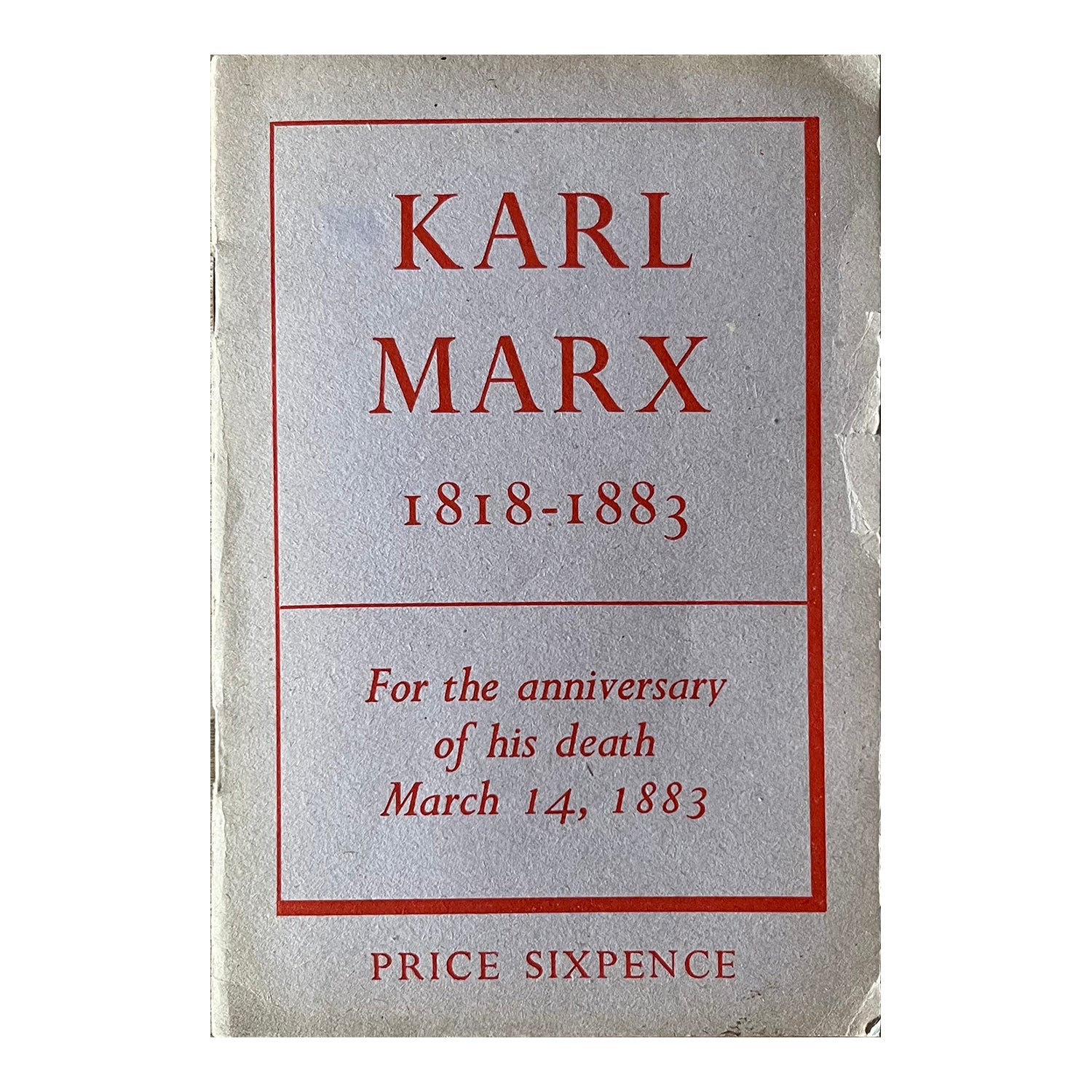 Karl Marx 1818-1883 | Twentieth Century Posters