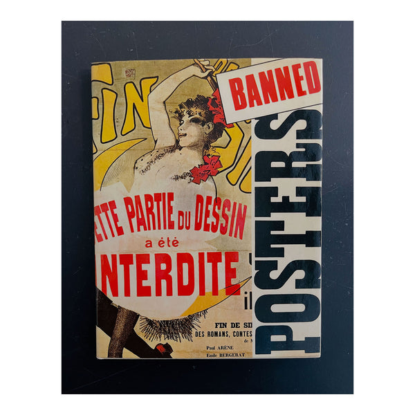 Hardback copy of Maurice Rickards' classic Banned Posters, published by Evelyn, Adams &amp; Mackay, 1969.