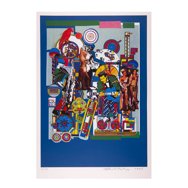 Original signed Paolozzi screen print