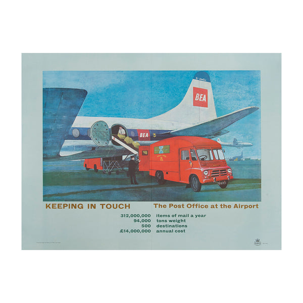 Keeping in Touch. The Post Office at the airport