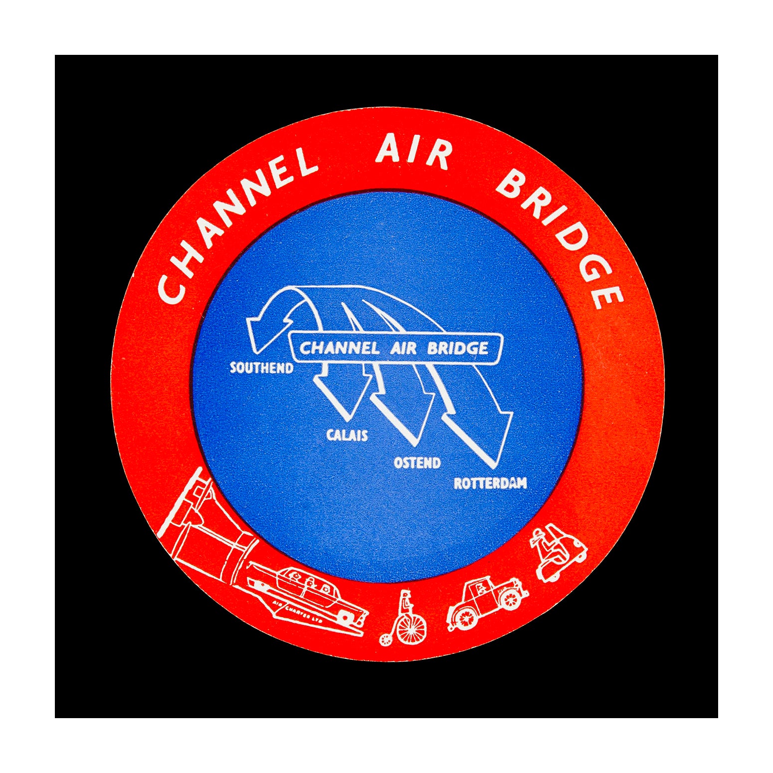 Channel Air Bridge (Luggage Label)