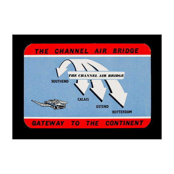 Channel Air Bridge (Luggage Label)