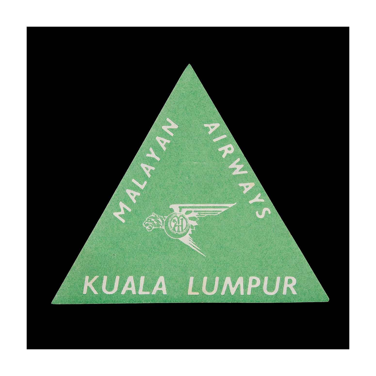 Malayan Airways, Kuala Lumpur (Luggage Label)