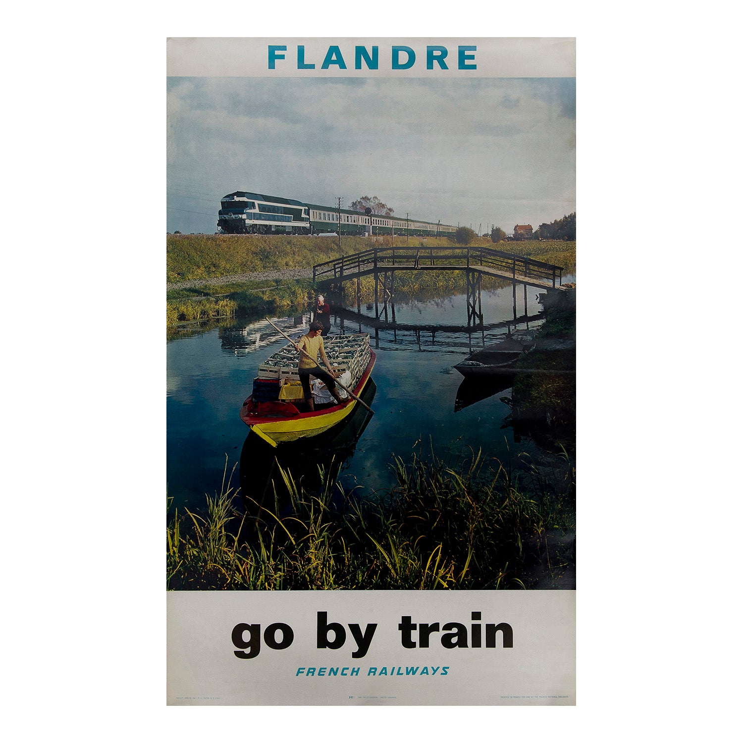 Flandre. Go by train. French Railways