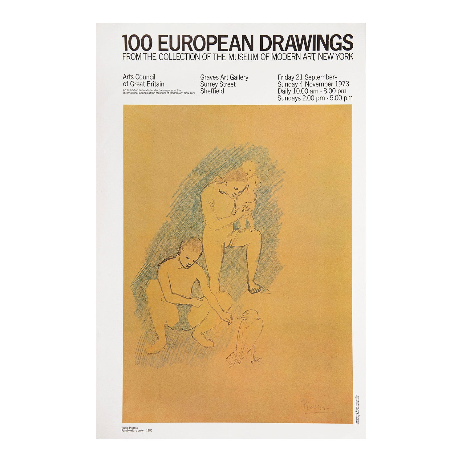 100 European Drawings from the collection of the Museum of Modern Art, New York (Exhibition)