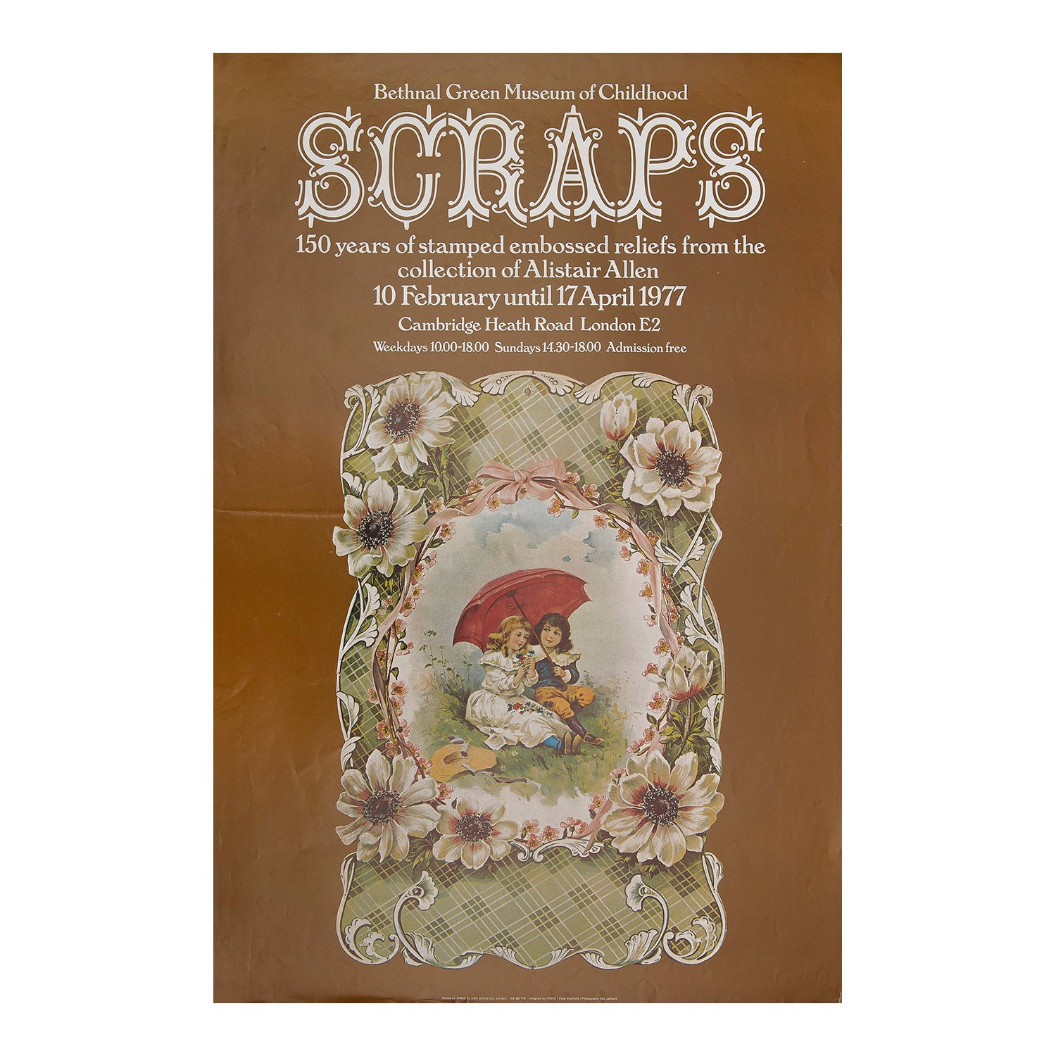 Scraps. 150 years of stamped embossed reliefs from the collection of Alistair Allen