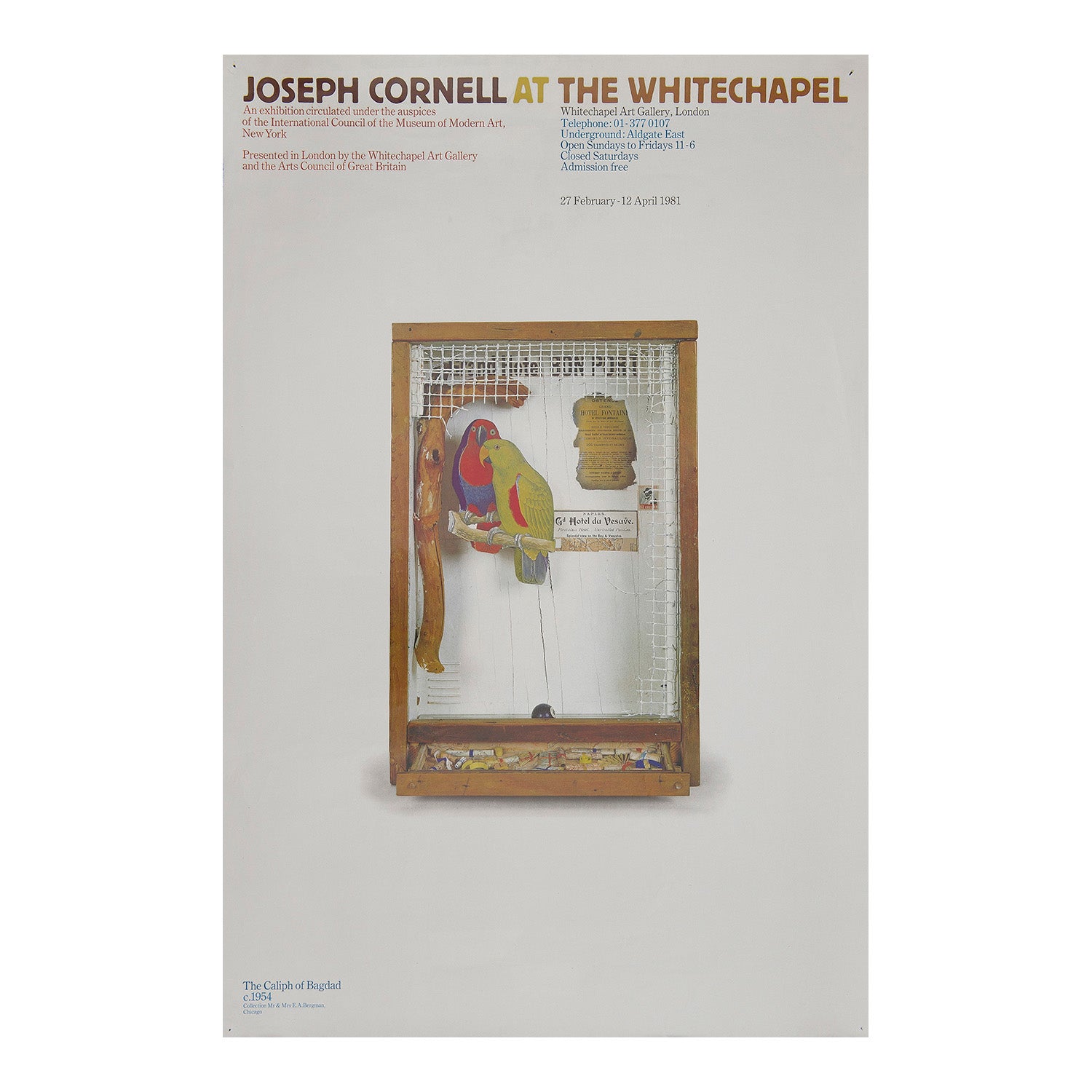 Joseph Cornell Twentieth Century Posters