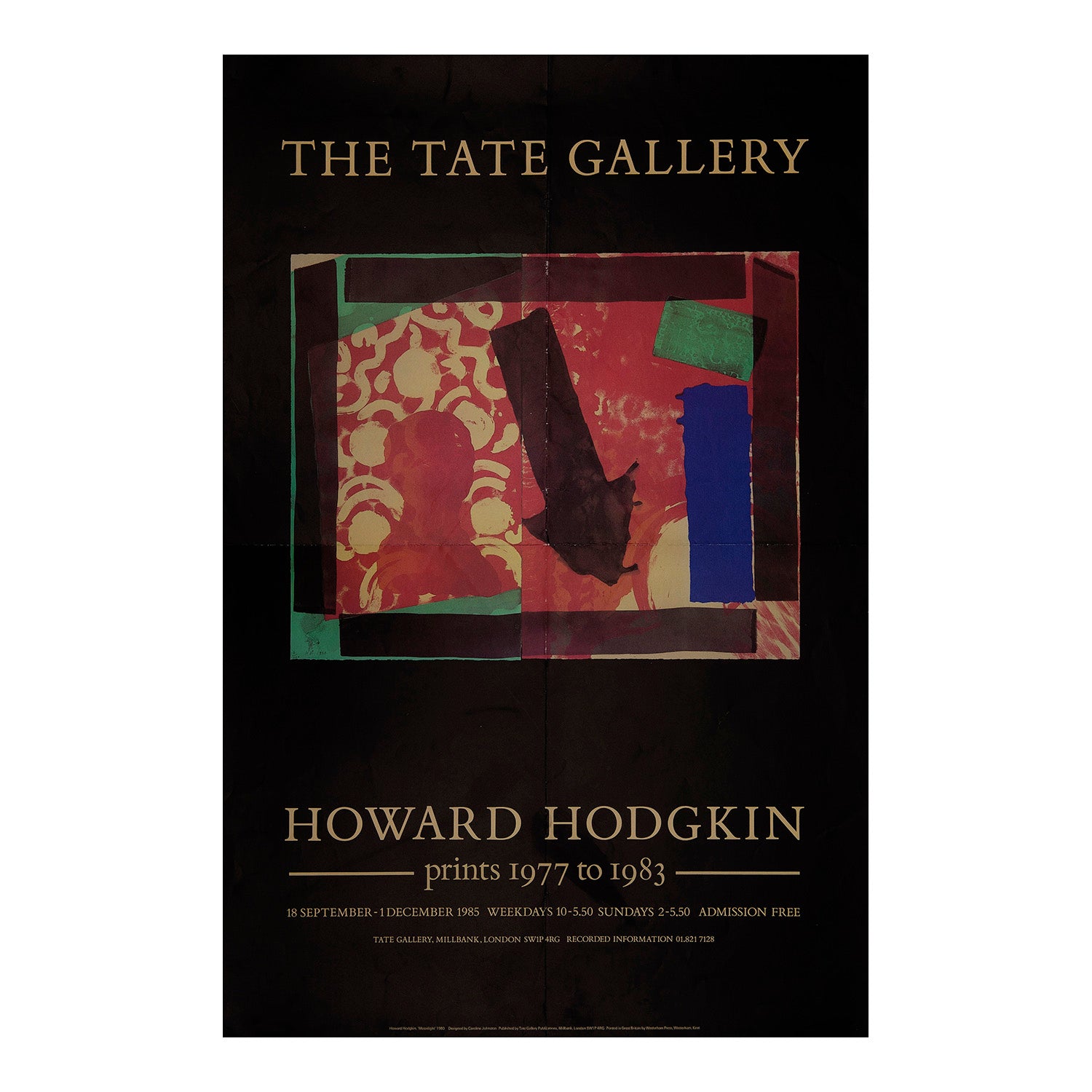 Howard Hodgkin. Prints 1977 to 1983
