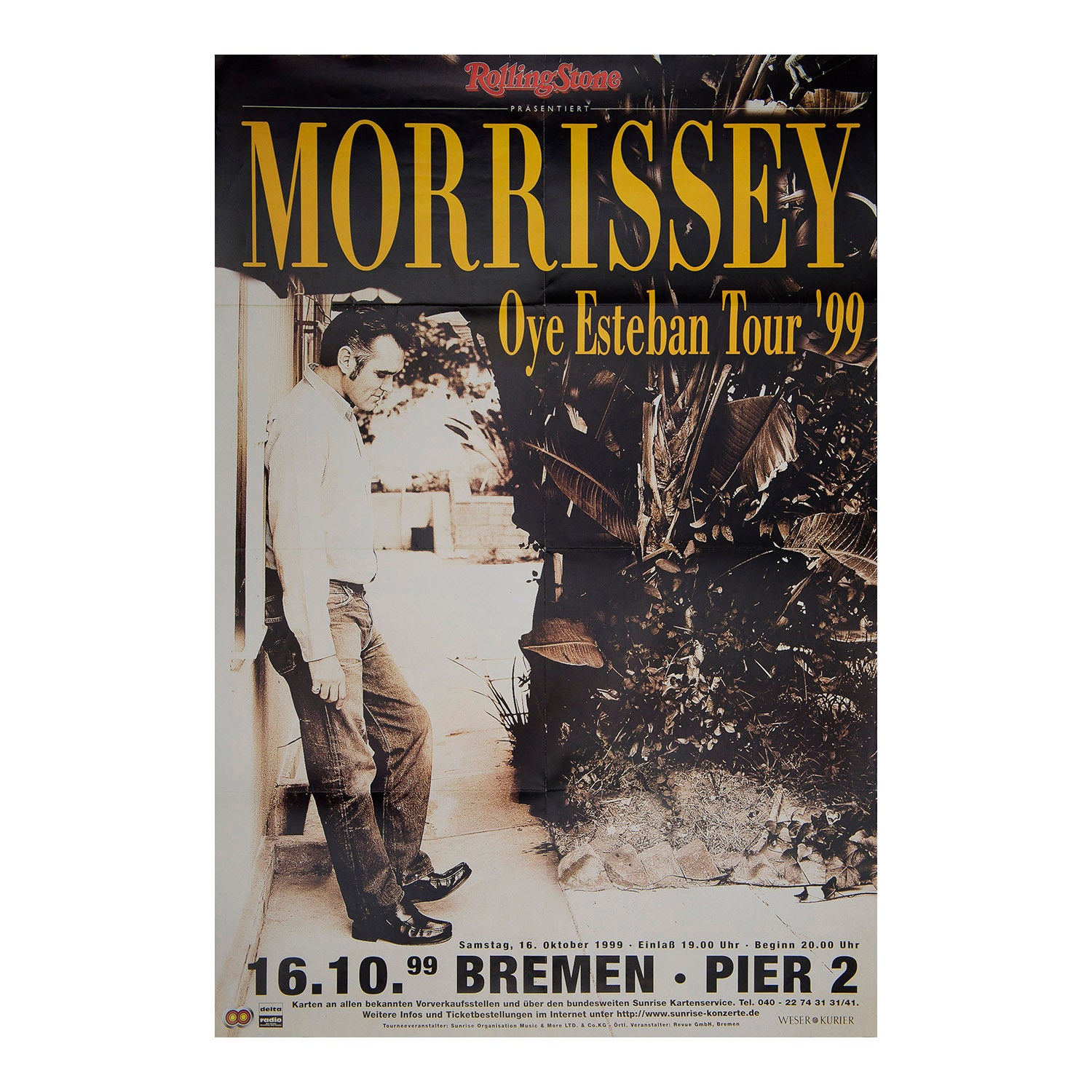 Morrissey. Oye Esteban Tour '99