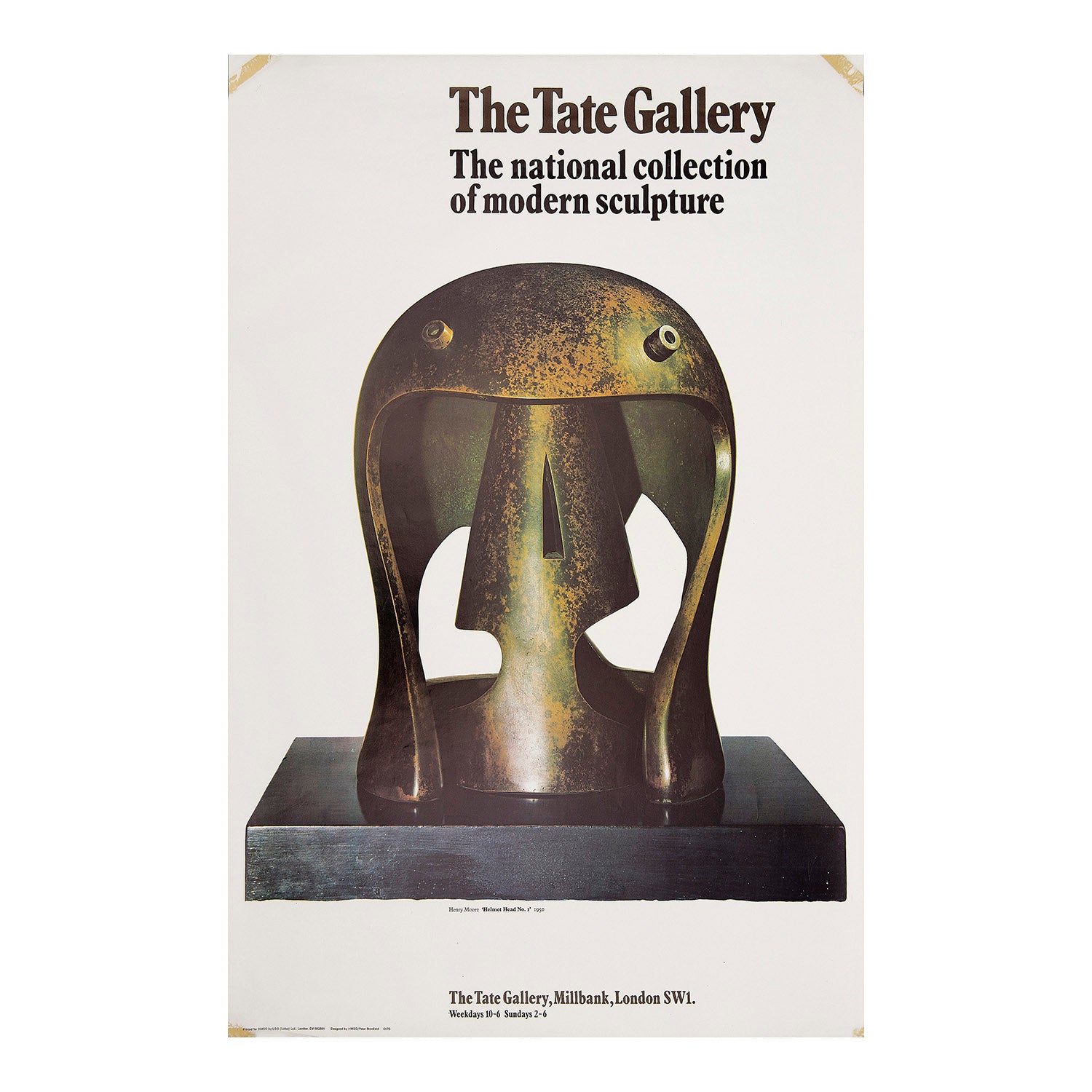 The Tate Gallery. The national collection of modern sculpture