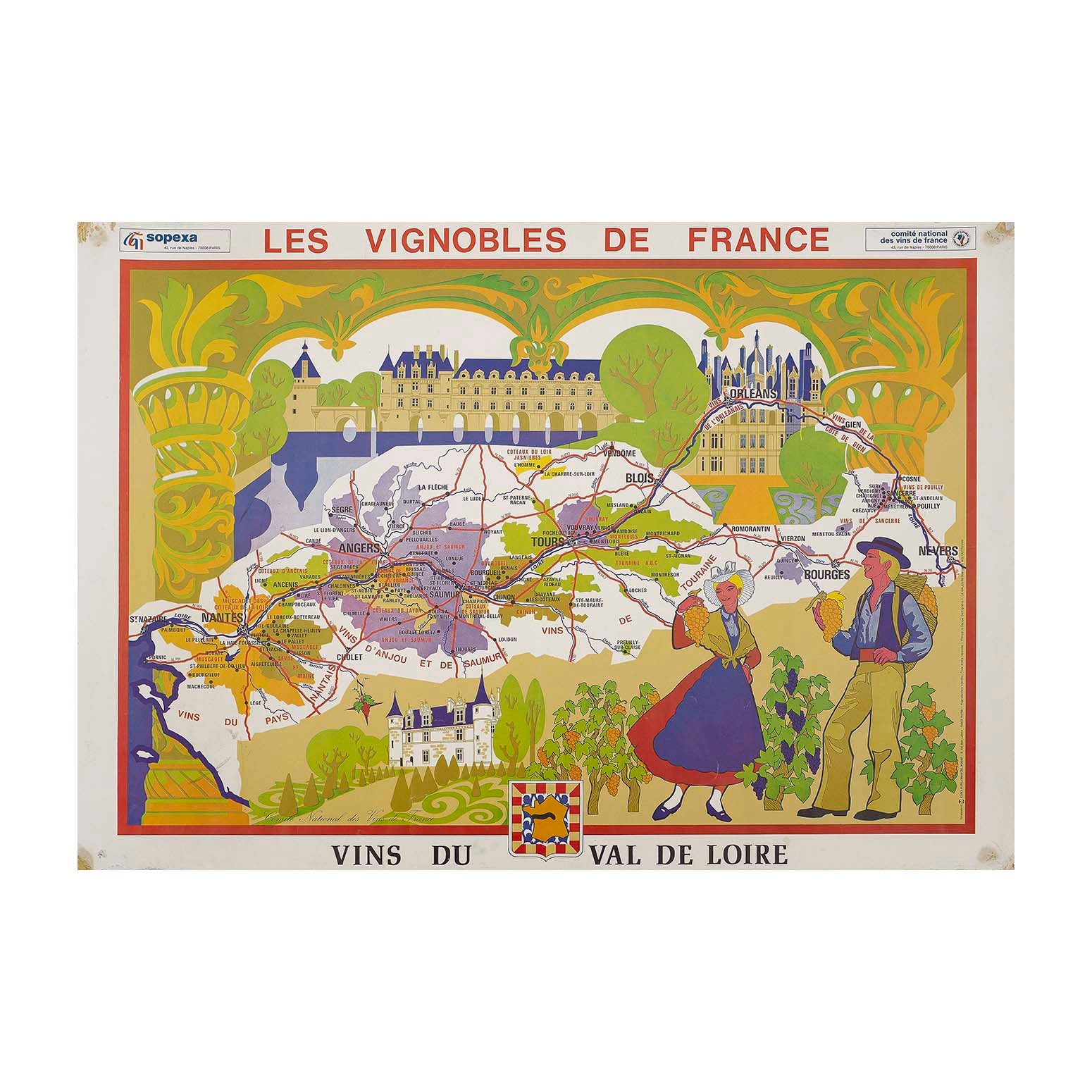 Les Vignobles de France Vins du Val de Loire