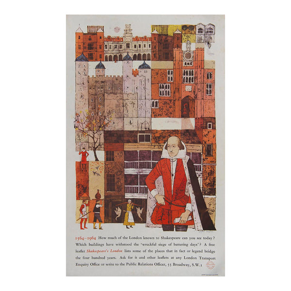 How much of the London known to Shakespeare can you see today?