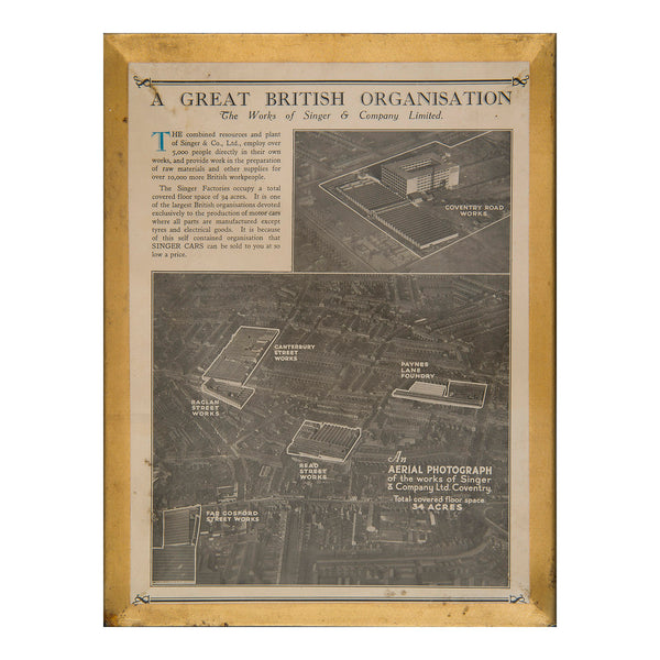 Singer. A Great British Organisation