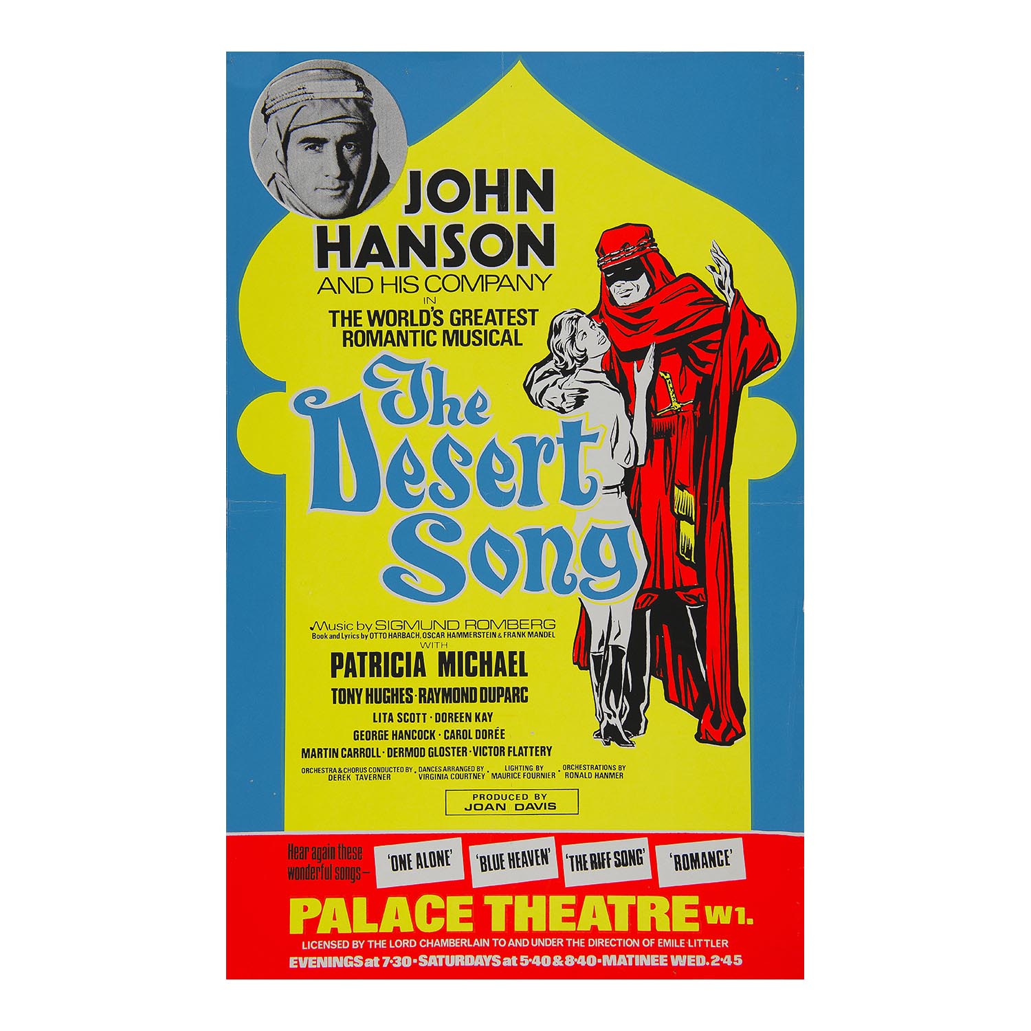 Desert Opera The Desert Song | Twentieth Century Posters