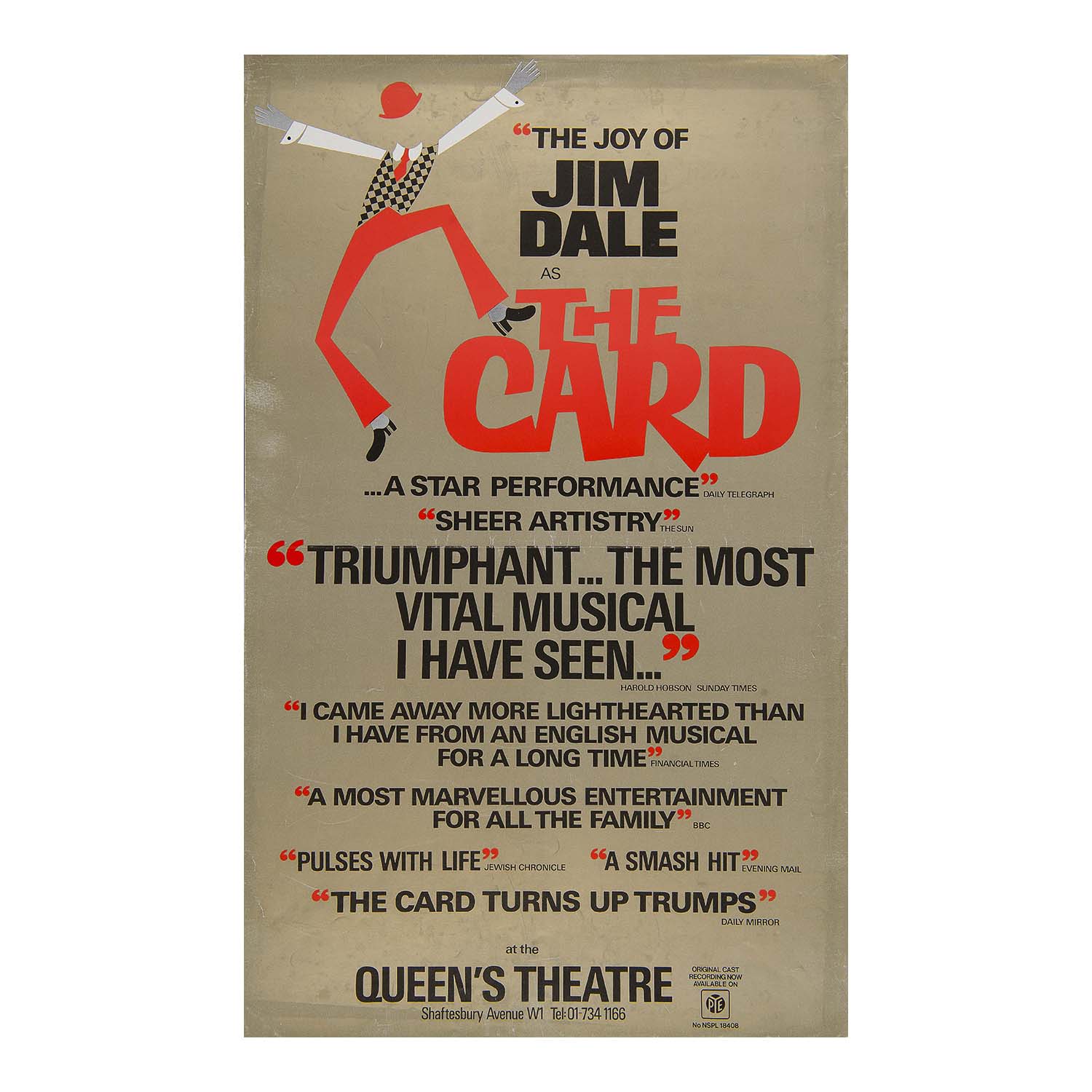 Jim Dale. The Card