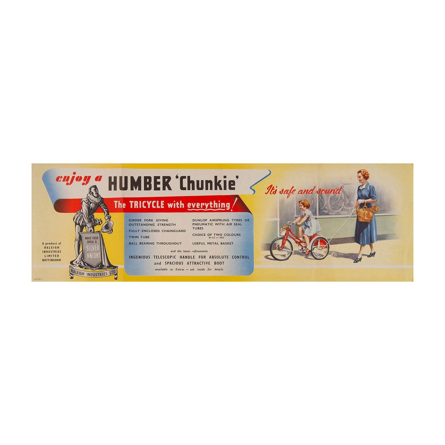 Enjoy a Humber 'Chunkie' - The Tricycle with everything!