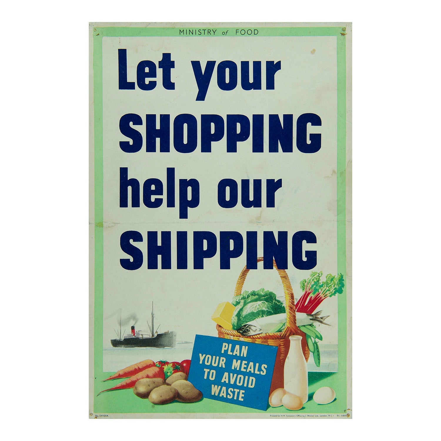 Let your shopping help our shipping