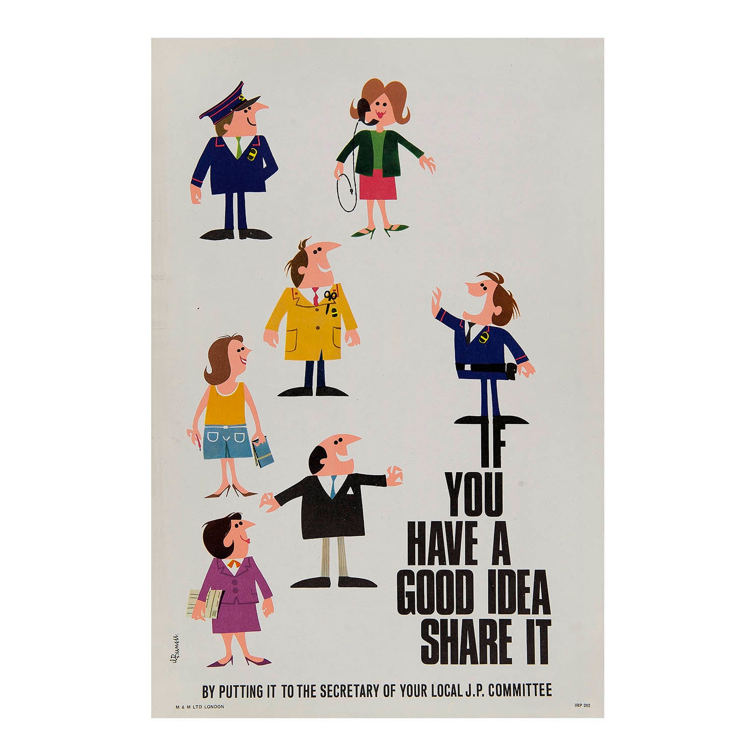 If you have a good idea, share it, send it to your local JPC