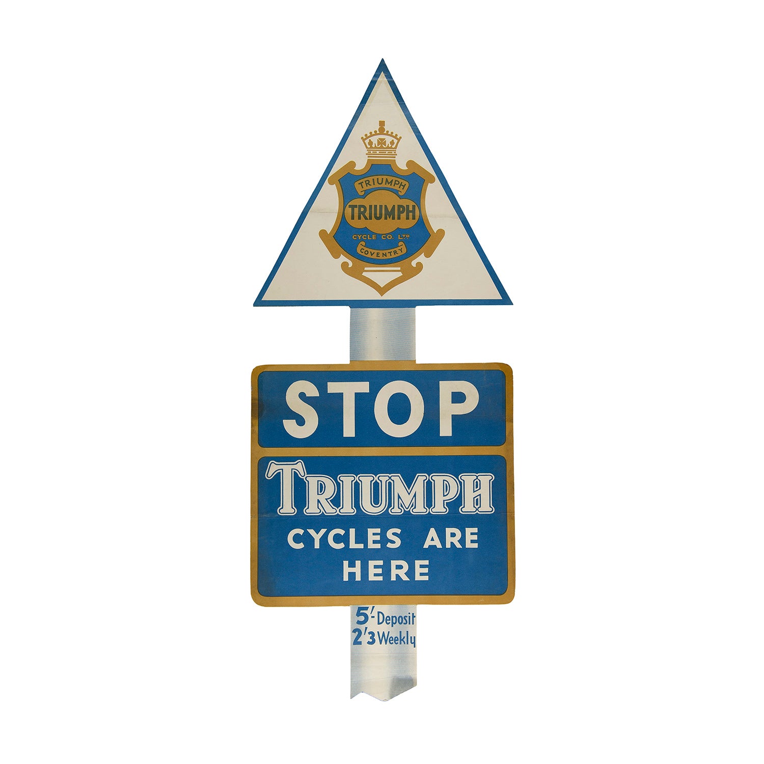 Stop. Triumph Cycles are here