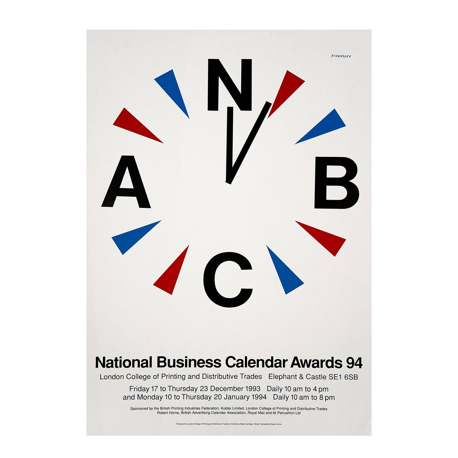 National Business Calendar Awards 94
