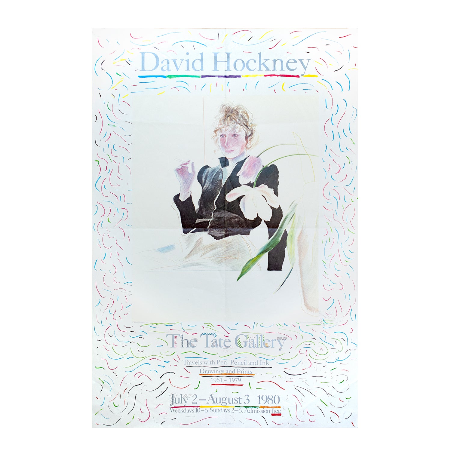 David Hockney. Travels with Pen, Pencil and Ink. Drawings and Prints