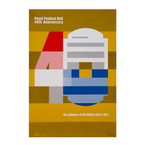 Royal Festival Hall 40th Anniversary