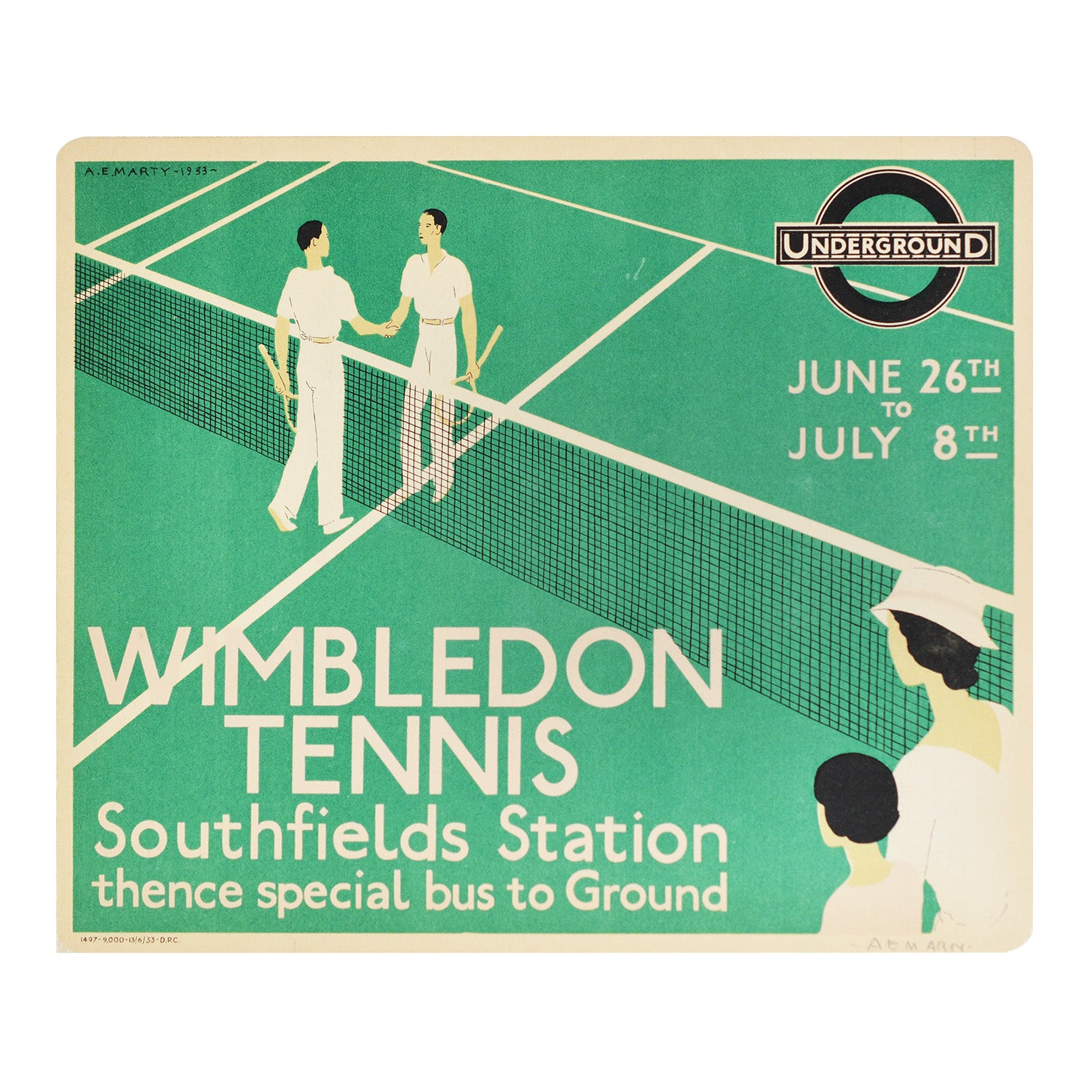 Wimbledon Tennis, Southfields Station